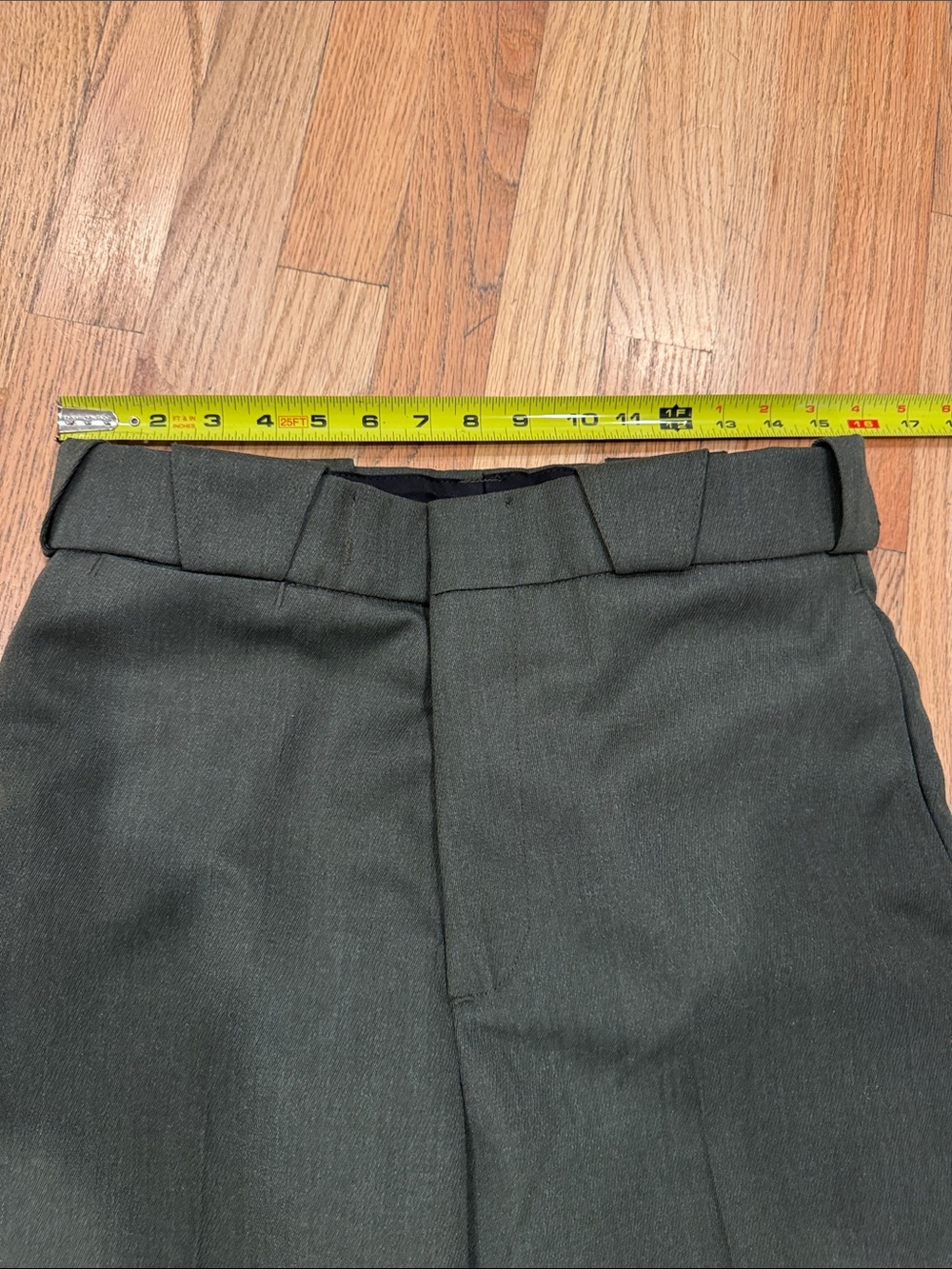 Elbeco Men's Dress Pants Dark Green LA County Sheriff Pants 34R Uniform - Picture 5 of 11